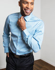 Blue Hour Button Up