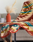 Canoa Blanket - Terracotta Sunrise