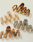 Willow | Large Squiggle Metal Claw Clip
