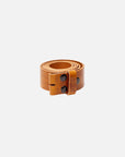 MADE TO ORDER Caro | Classic Interchangeable Leather Belt: Camel