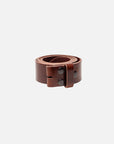 MADE TO ORDER Caro | Classic Interchangeable Leather Belt: Camel