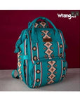 Wrangler Aztec Multi Function Backpack: Red