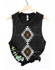 Aztec Graphic Tank Top