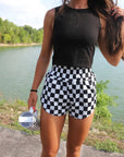 Checkerboard Shorts