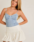 Denim Bodysuit