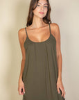 Classy Casual Jumpsuit: Olive