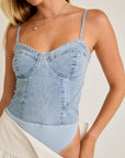 Denim Bodysuit