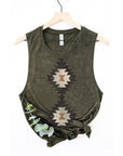 Aztec Graphic Tank Top