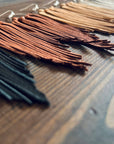 Bozeman Fringe Earrings: Brown
