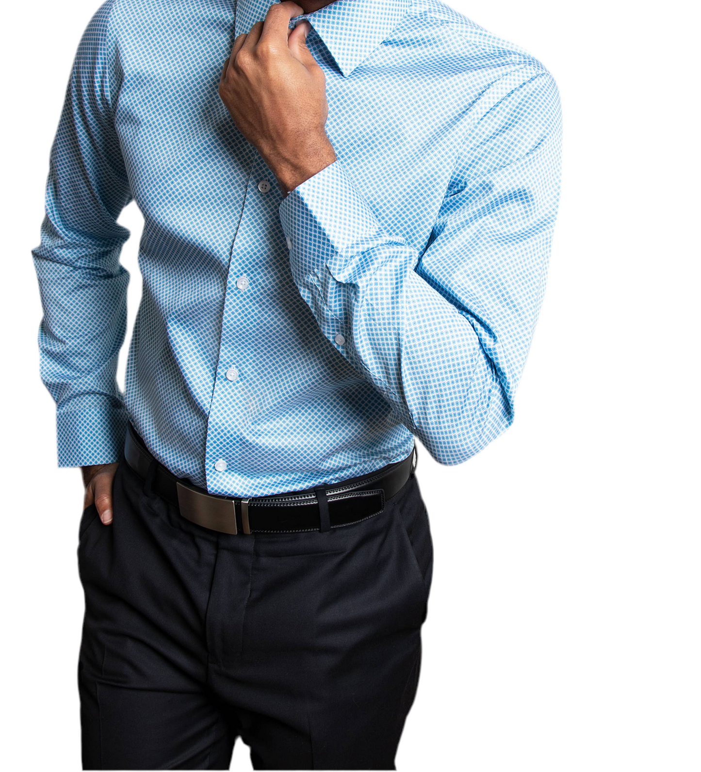 Blue Hour Button Up