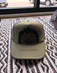 Feather Trucker Hat
