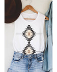 Aztec Graphic Tank Top
