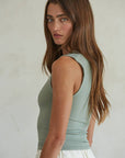 Double Layered Seamless Top