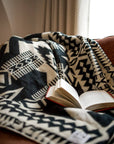 Awa Blanket - Natural / Black