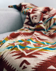Canoa Blanket - Terracotta Sunrise