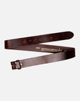 MADE TO ORDER Caro | Classic Interchangeable Leather Belt: Camel