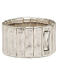 Handmade Pewter Bracelet - NB2214 CLEAR