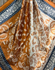 Rust & Navy Paisley Wild Rag