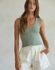 Double Layered Seamless Top