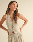 Miou Muse: TUXEDO VEST