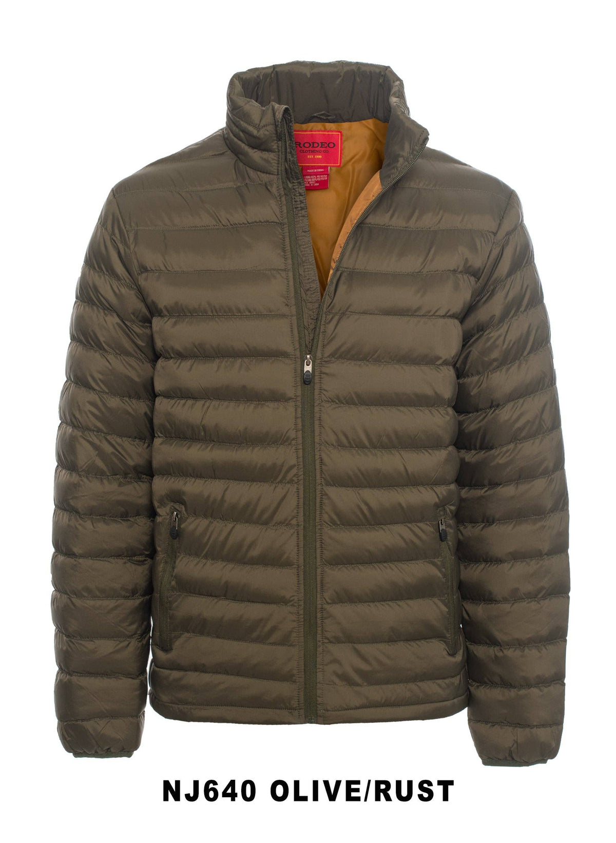 Men's Nylon Quilted Puffer Jacket