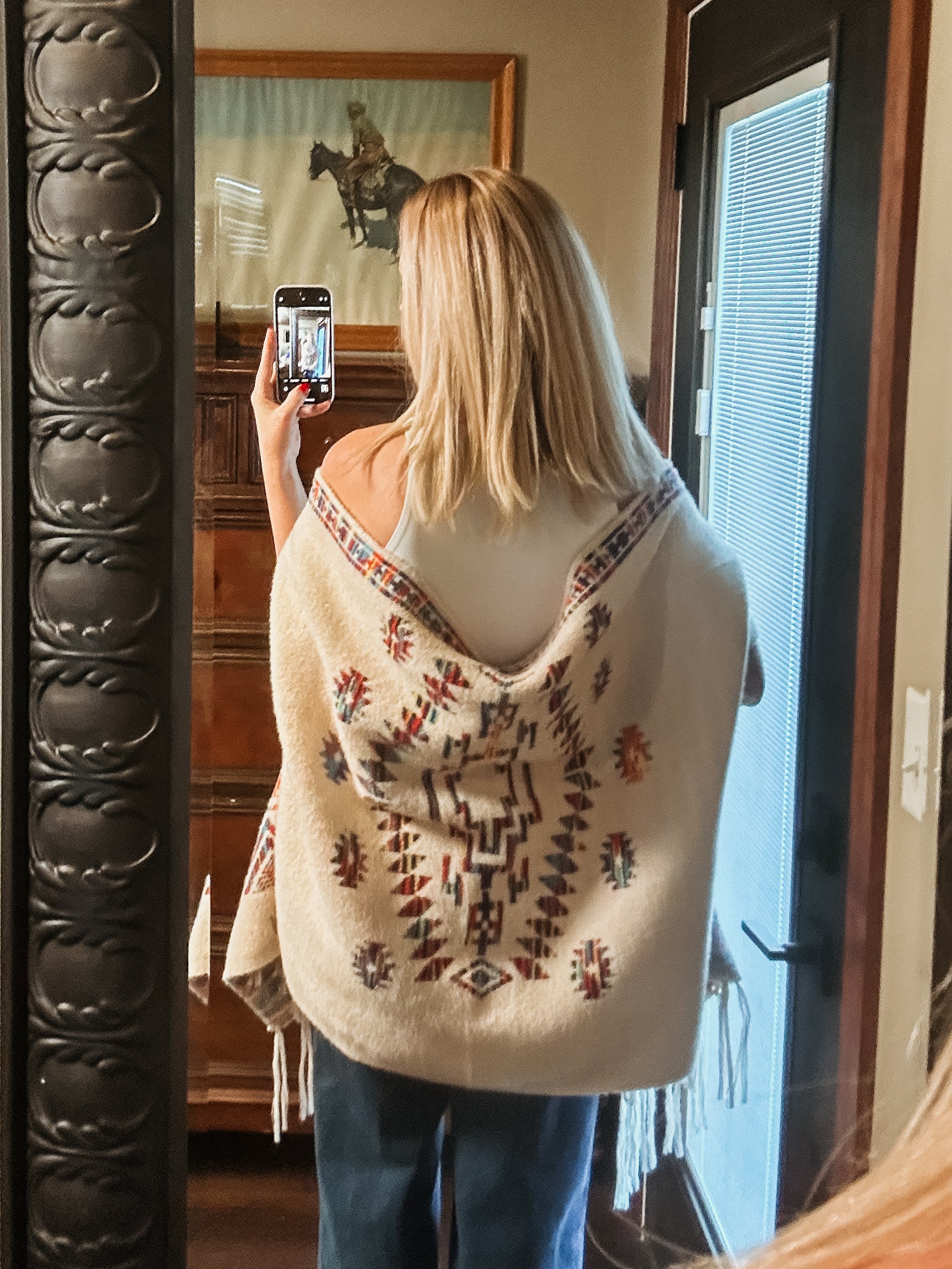 Aztec Knit Kimono