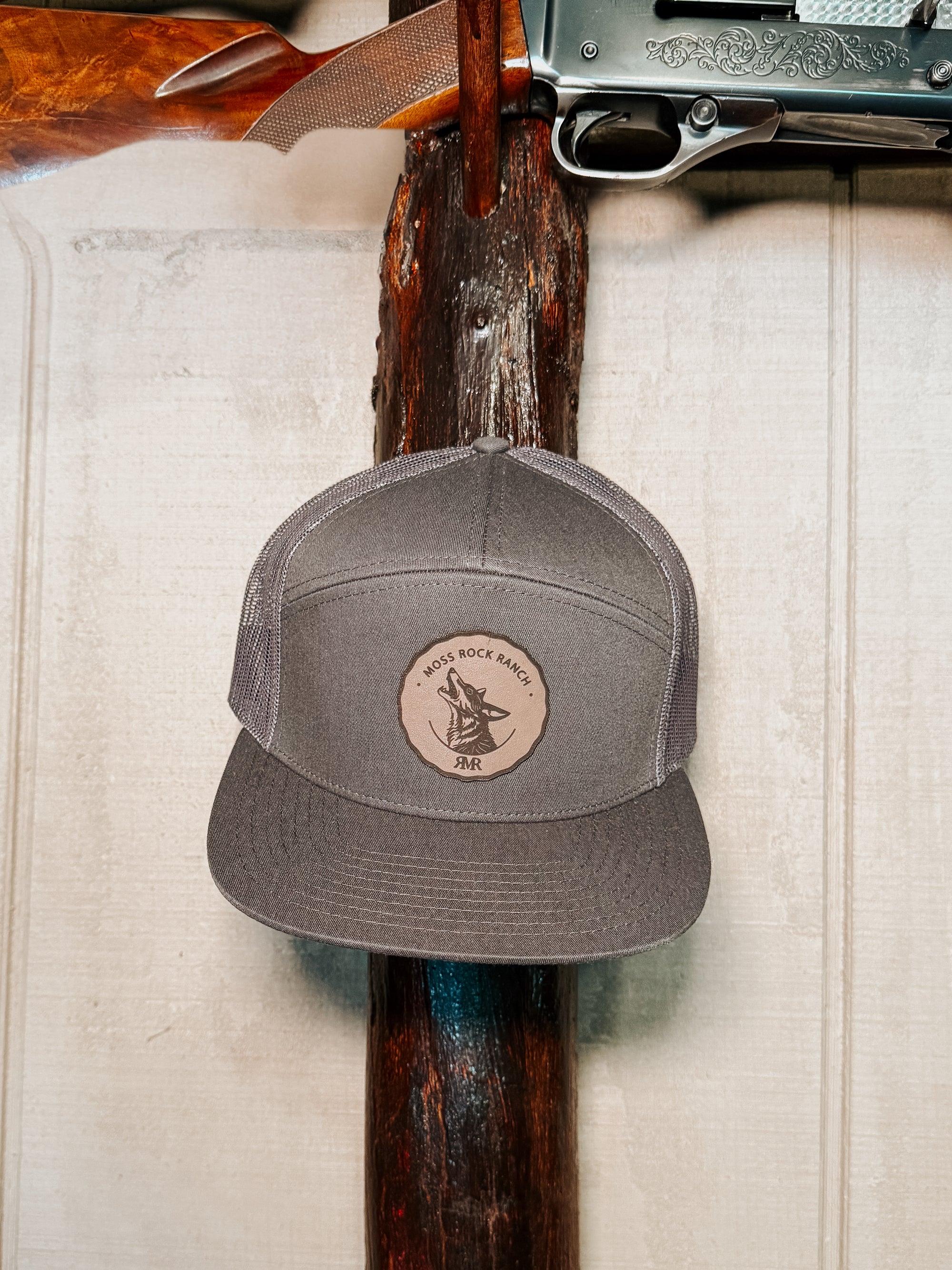 Coyote Cry Hat: Solid Grey