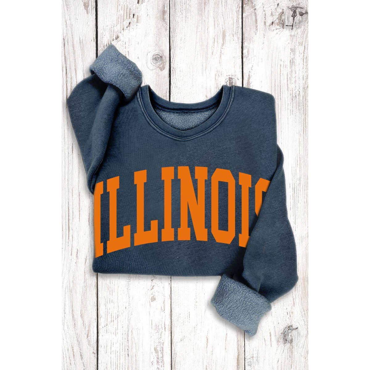 ILLINOIS MINERAL SWEATSHIRTS: Mineral Navy