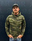 Coyote Cry Hoodie: Army Camo