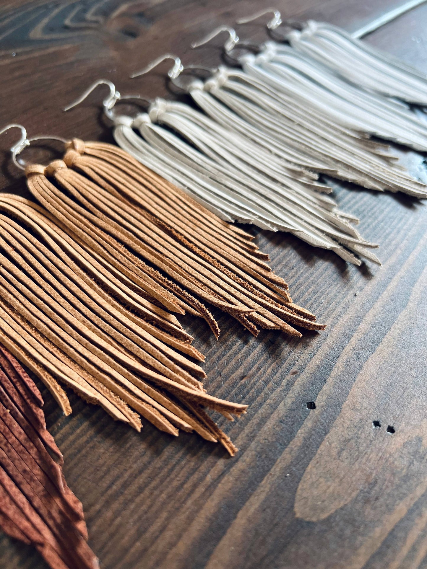Bozeman Fringe Earrings: Black