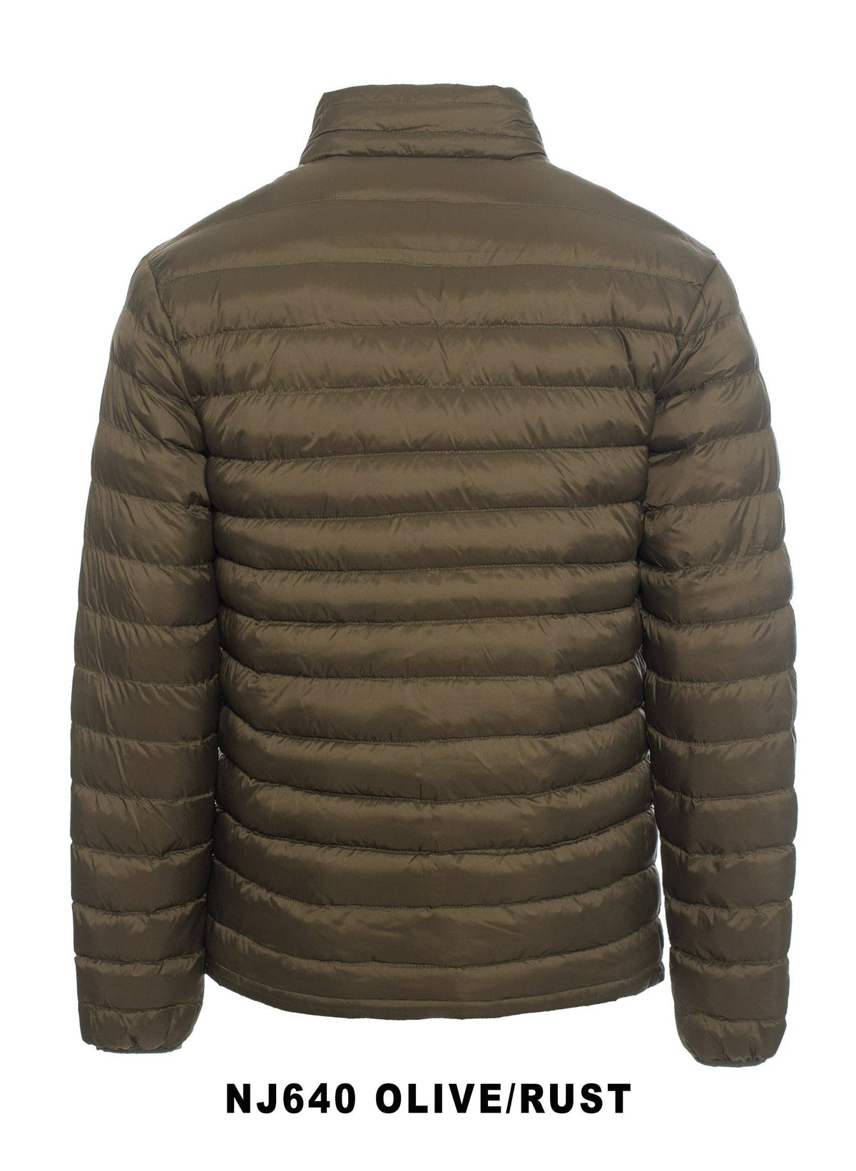 Men's Nylon Quilted Puffer Jacket