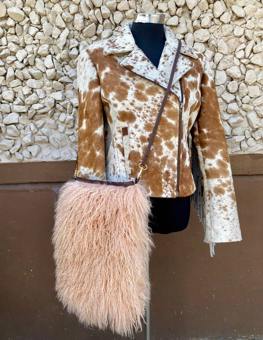 Sheepskin Crossbody Bag