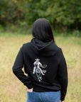 Cowboy Bones Hoodie: Black