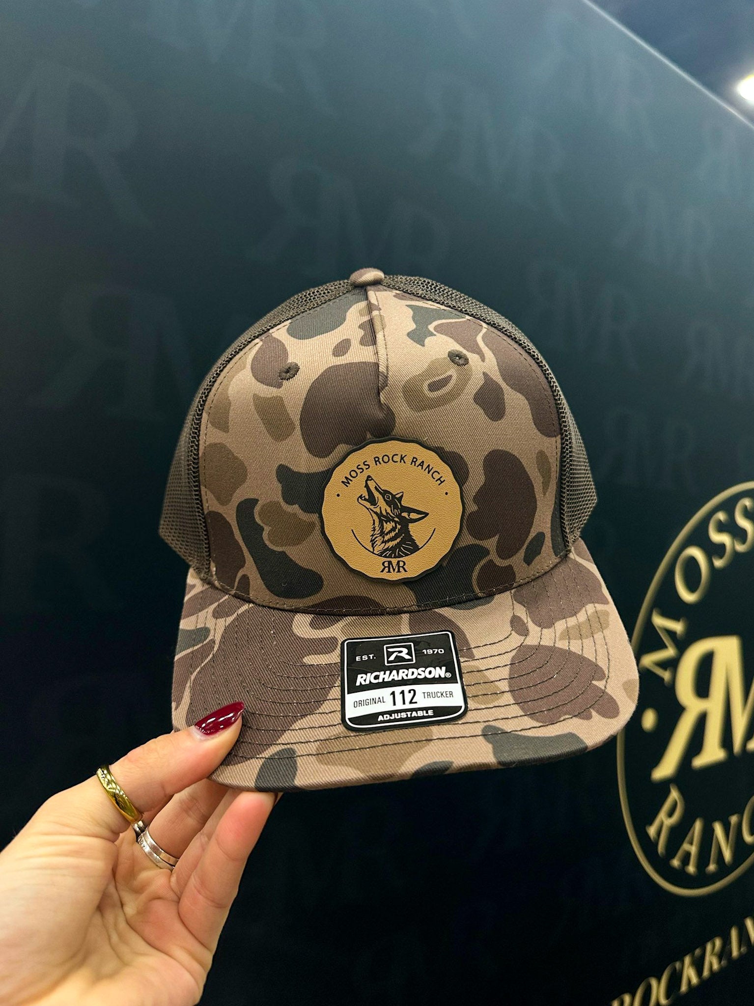 Coyote Cry Hat: Duck Camo