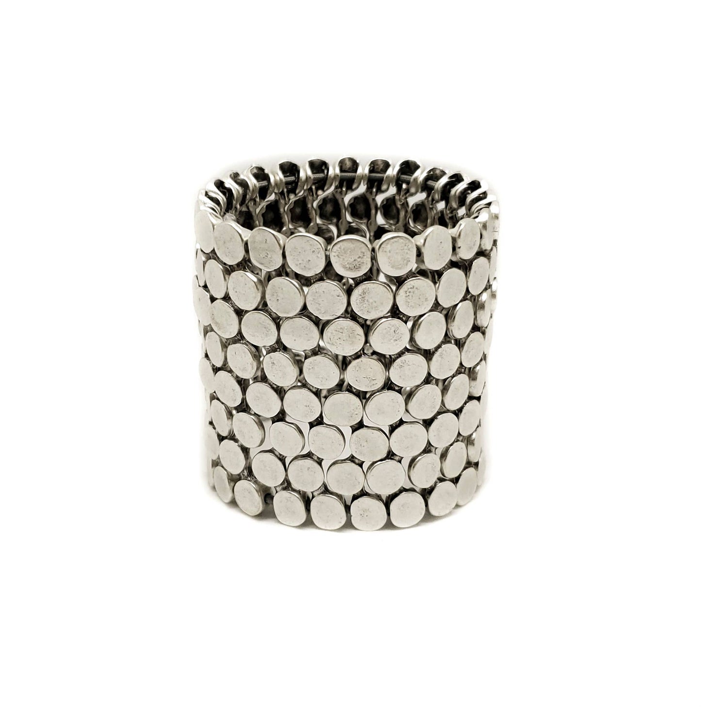 Handmade Pewter Bracelet