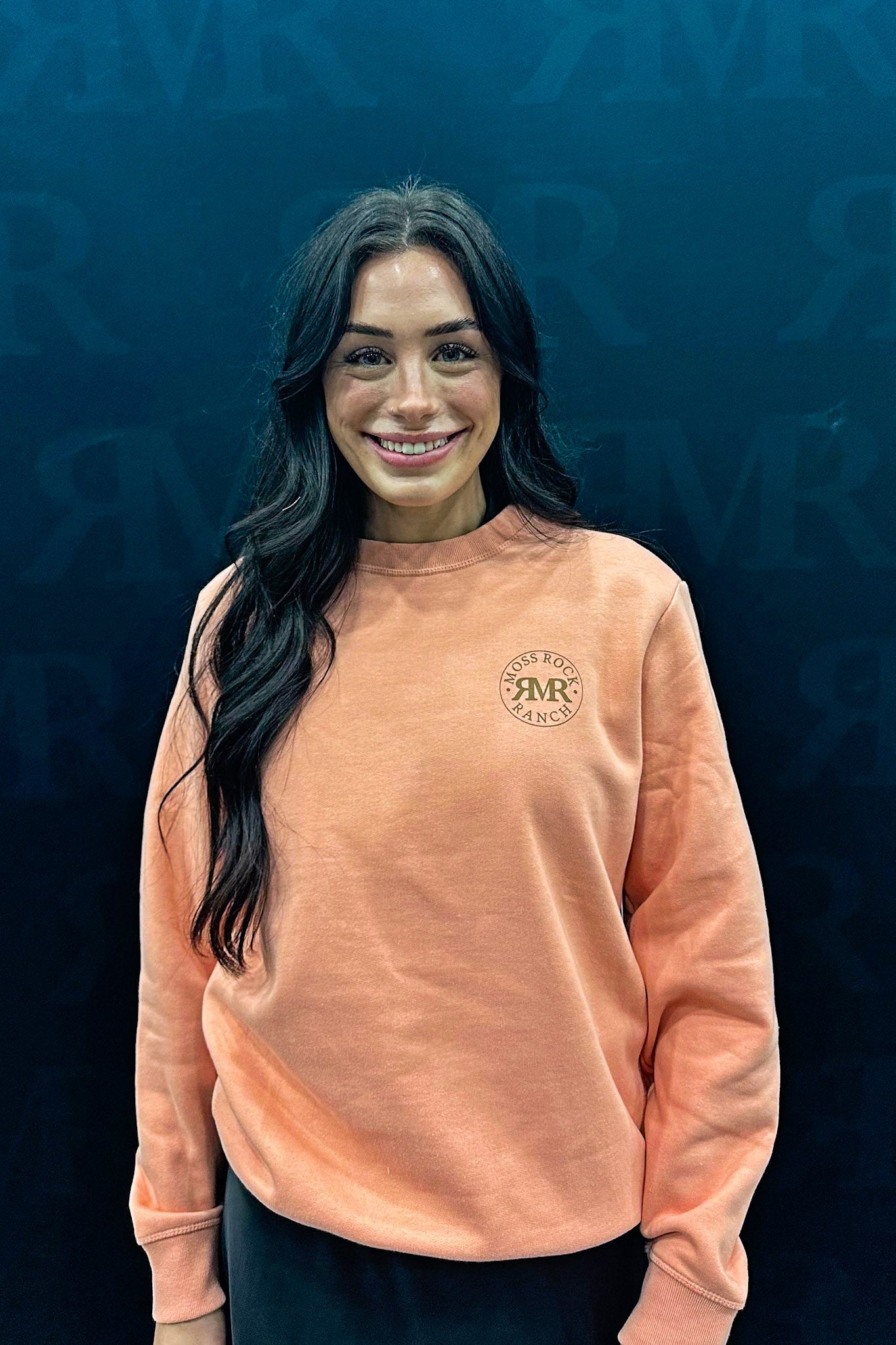 Coyote Cry Crewneck: Salmon