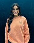 Coyote Cry Crewneck: Salmon