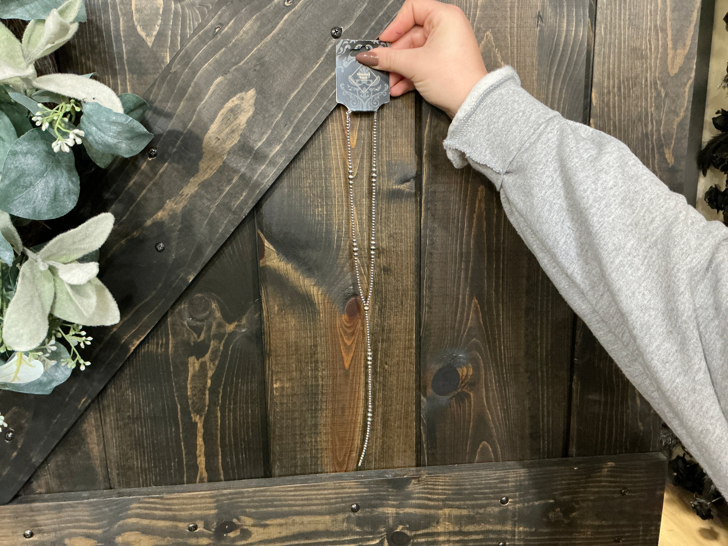 Navajo pearl lariat