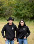 Cowboy Bones Hoodie: Black