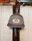 Bucking Bull Hat: Solid Grey