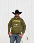 Livestock Auction Hoodie: Olive