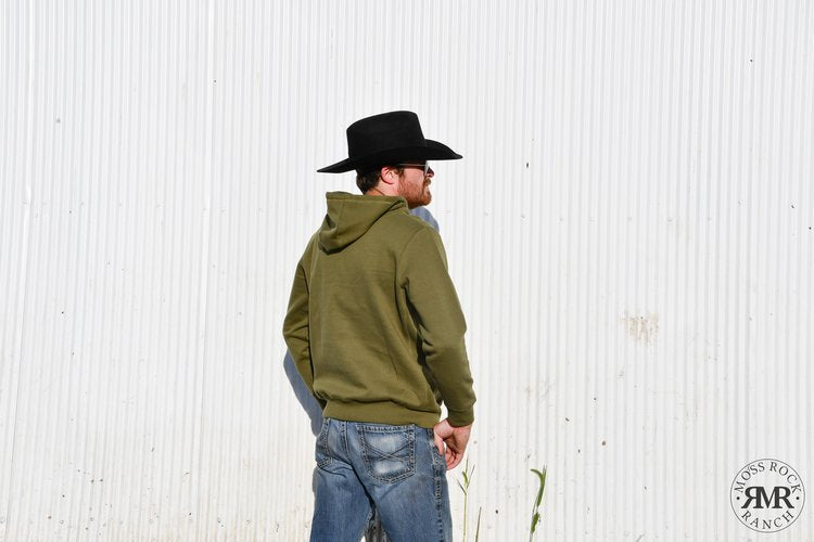 Livestock Auction Hoodie: Olive