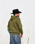 Livestock Auction Hoodie: Olive