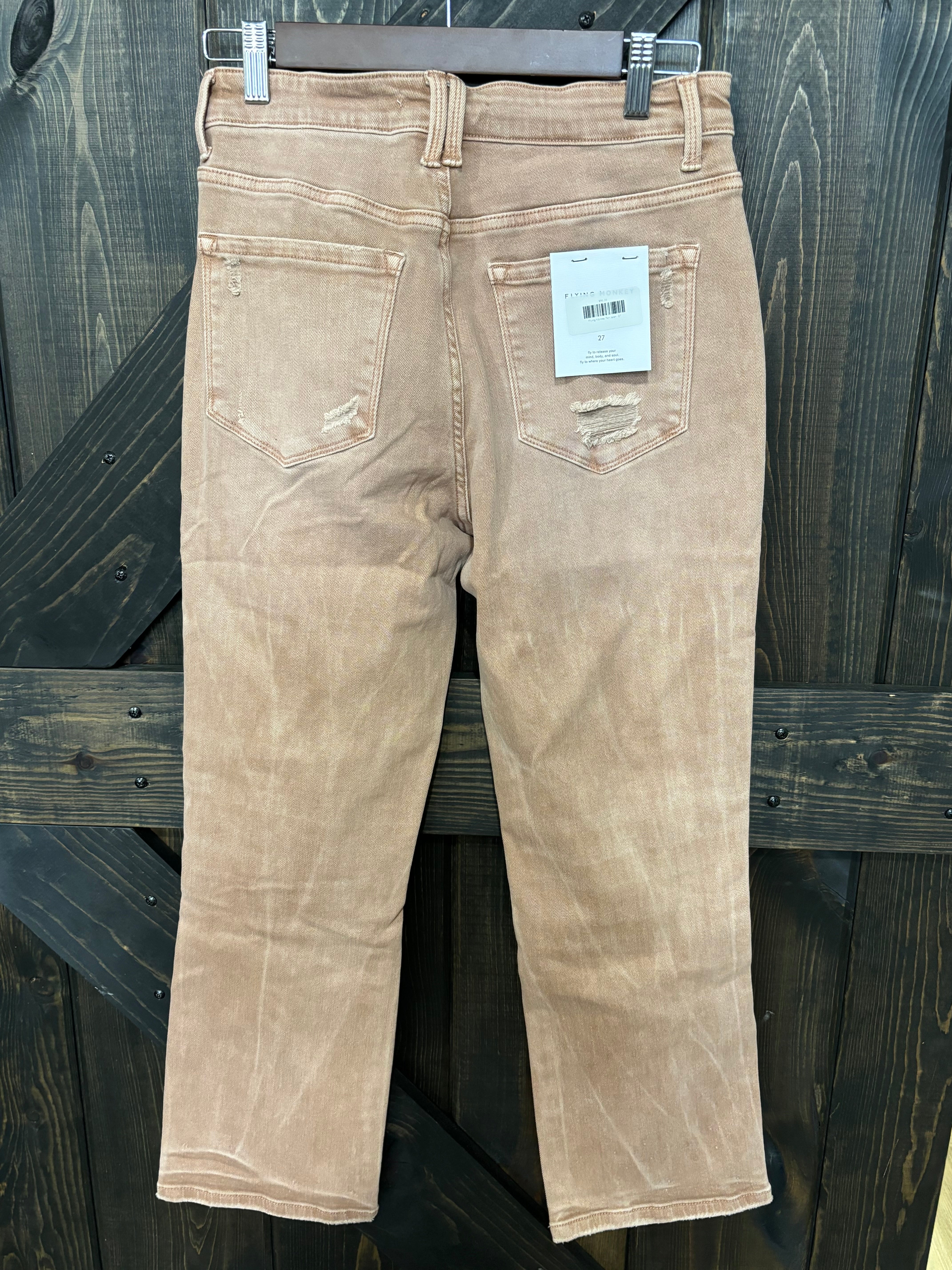 Flying Monkey Tan Jean