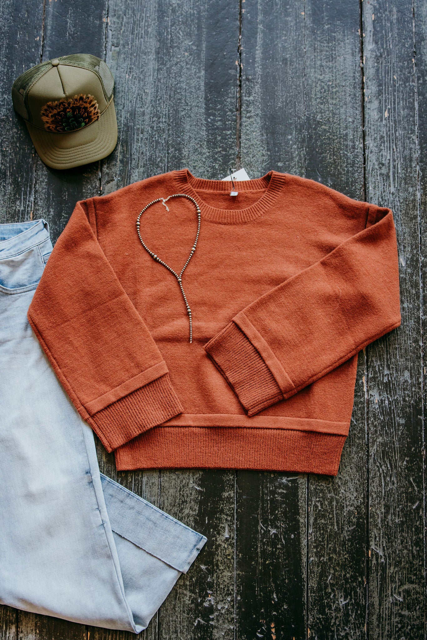 Round-Neck Sweater