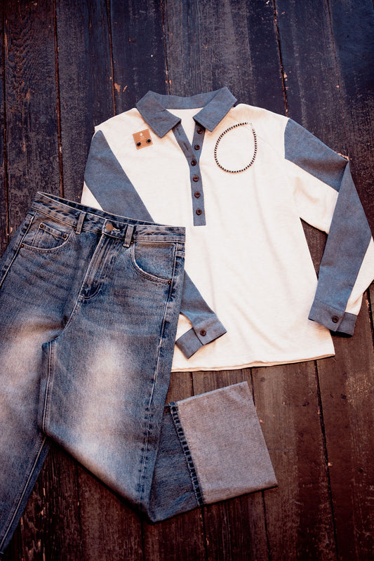 Western Patchwork Shirt