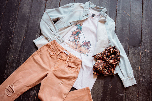 RANCHY COWBOY: Graphic Tee
