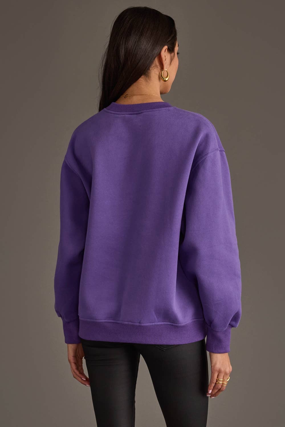 Purple & Gold Game Day Sweatshirt
