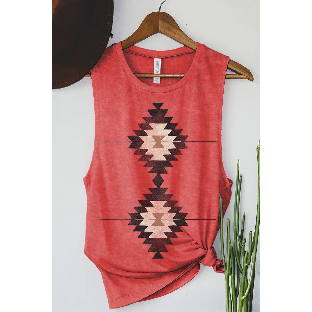 Aztec Graphic Tank Top