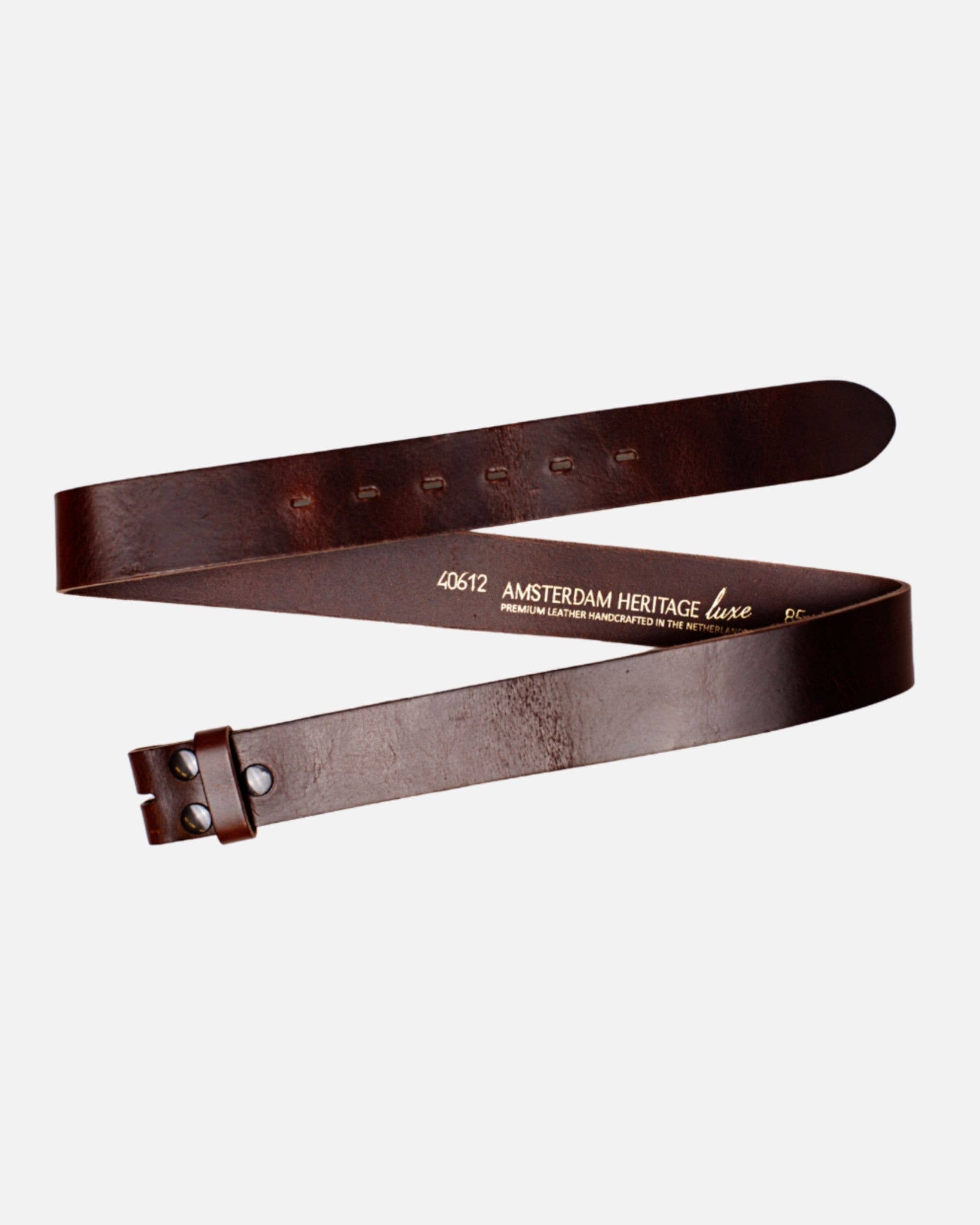 MADE TO ORDER Caro | Classic Interchangeable Leather Belt: Camel